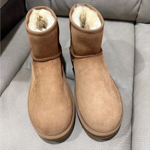 Ugg classic mini II. Size 10 brand new without box. Chestnut color